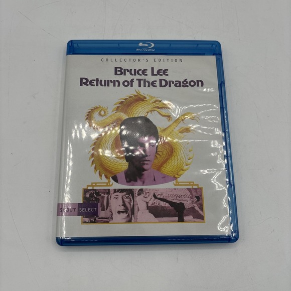 Return of the Dragon Blu-ray Bruce Lee Collector's Edition RARE OOP Shout - Picture 1 of 8
